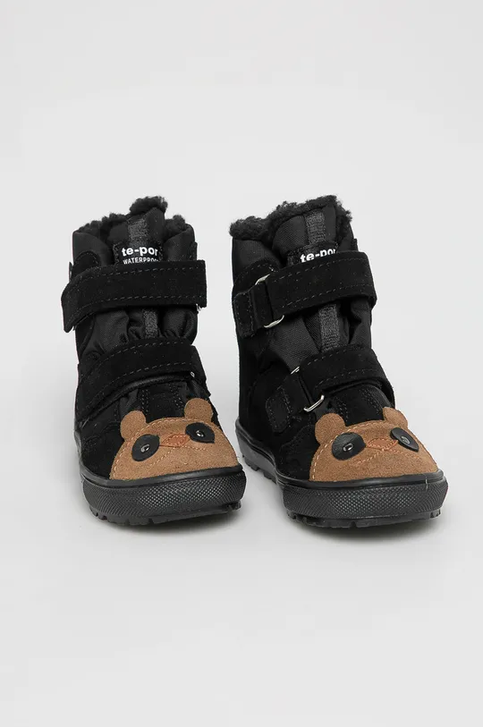 Mrugała - Детские ботинки чёрный