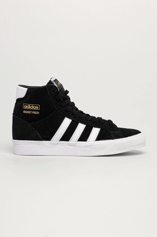 czarny adidas Originals - Trampki dziecięce Basket Profit FY1058 Dziecięcy