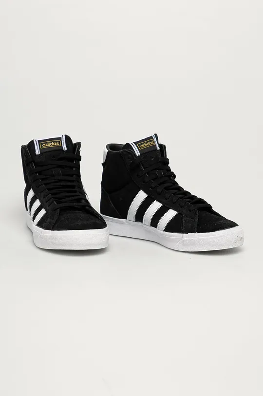 adidas Originals - Παιδικά πάνινα παπούτσια Basket Profit μαύρο