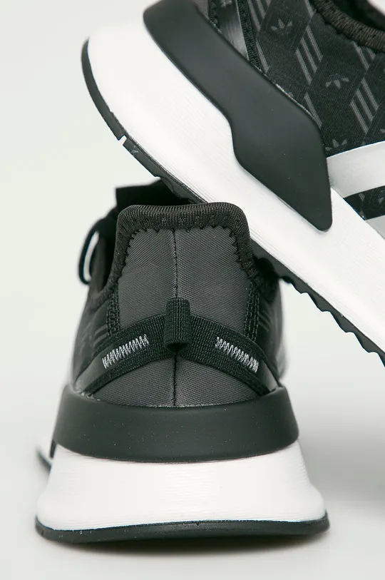 čierna adidas Originals - Detské topánky U path Run J FV1821