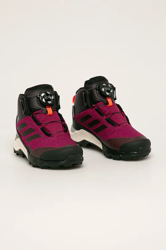 adidas Performance - Дитячі черевики Terrex Winter Boa FU7271 фіолетовий
