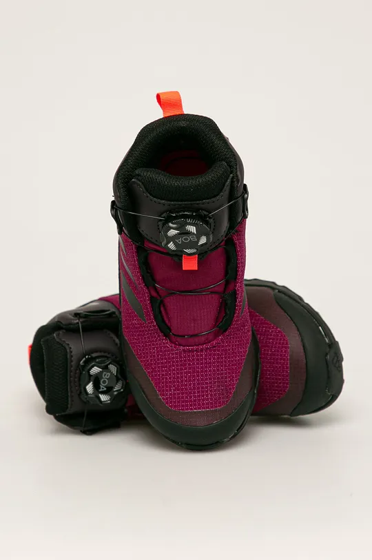 фіолетовий adidas Performance - Дитячі черевики Terrex Winter Boa FU7271