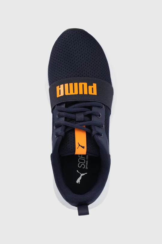 σκούρο μπλε Puma Παιδικά παπούτσια Wired Run Jr