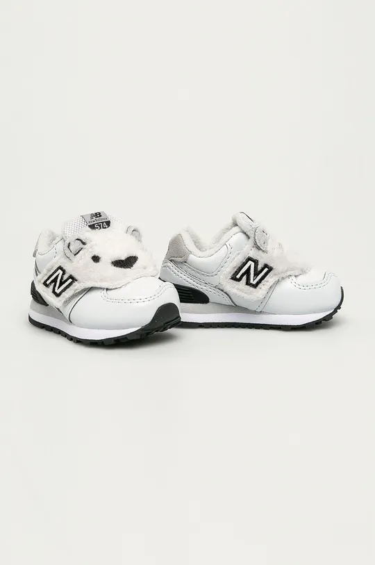 New Balance - Detské topánky IV574AQB biela
