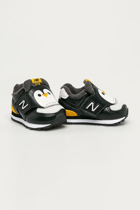 New Balance - Detské topánky IV574AQP čierna