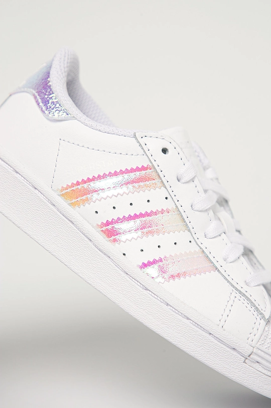 adidas Originals - Buty dziecięce Superstar C FV3147 Cholewka: Materiał syntetyczny, Skóra naturalna, Wnętrze: Materiał tekstylny, Podeszwa: Materiał syntetyczny