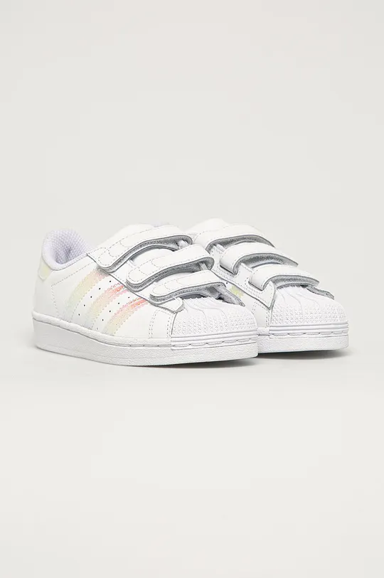 adidas Originals - Buty dziecięce Superstar CF FV3655 biały