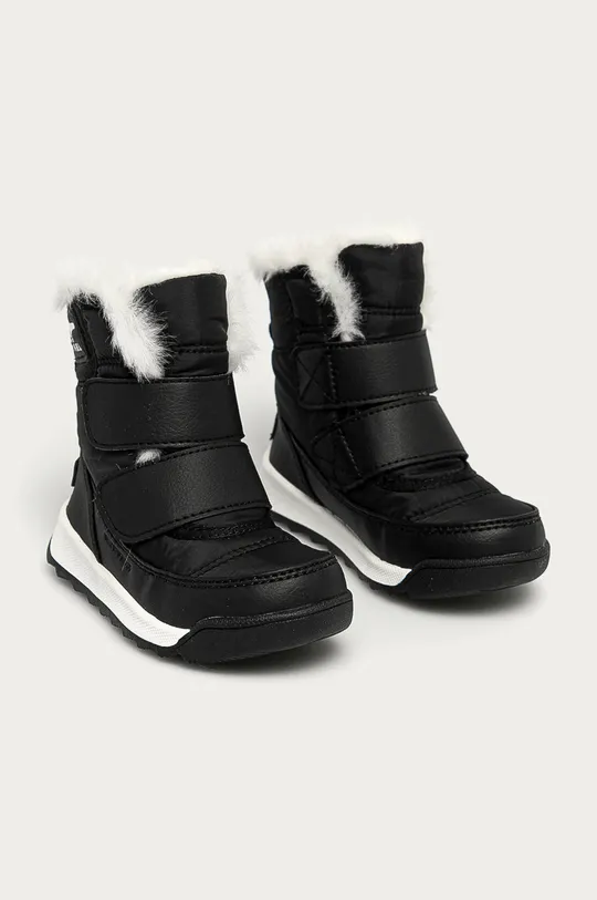 Sorel - Παιδικές μπότες χιονιού Whitney μαύρο