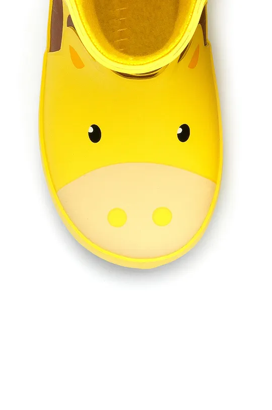 жовтий Chipmunks - Дитячі гумові чоботи Gabe