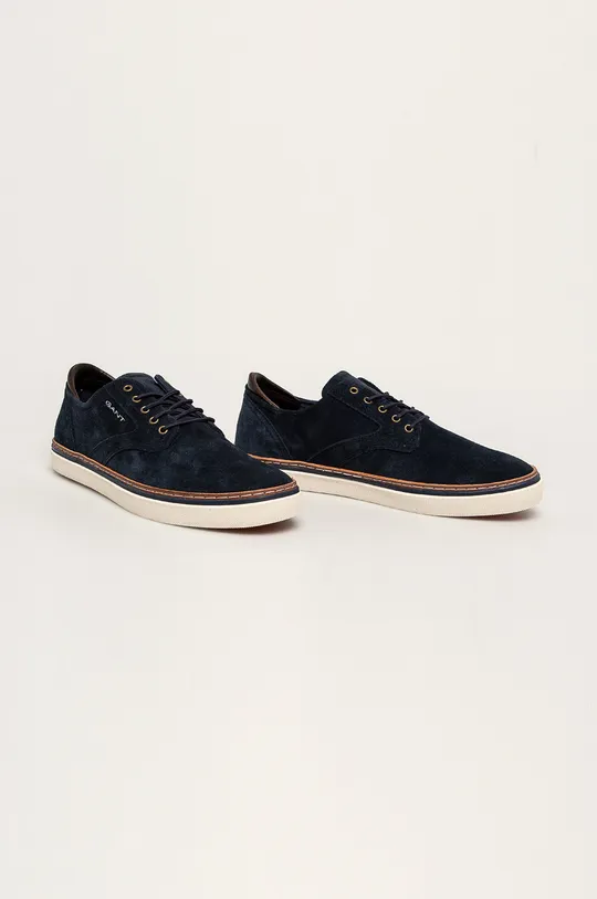 Gant - Шкіряні черевики Prepville темно-синій
