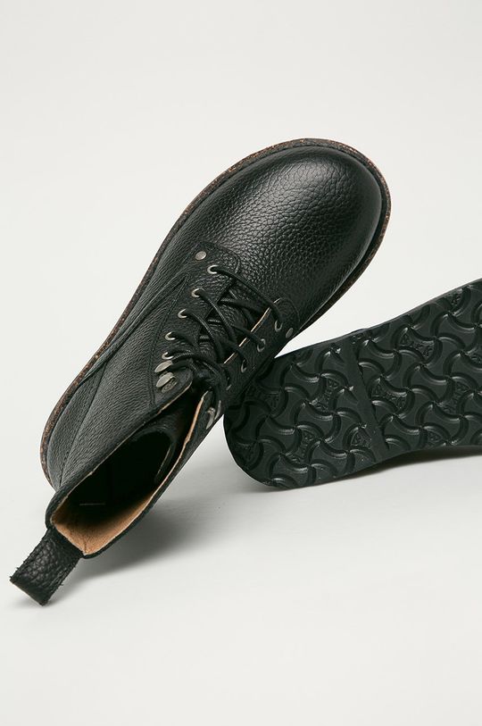 černá Birkenstock - Kožené boty Bryson