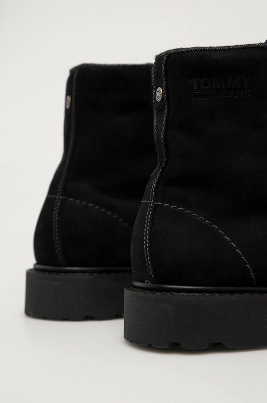 Tommy Jeans - Semišové workery  Zvršok: Semišová koža Vnútro: Textil, Prírodná koža Podrážka: Syntetická látka