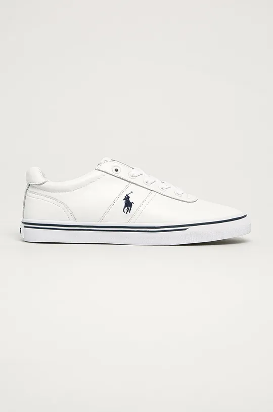 λευκό Polo Ralph Lauren - Δερμάτινα παπούτσια Ανδρικά
