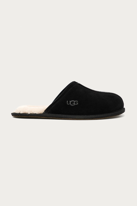 czarny UGG - Kapcie zamszowe Scuff Męski