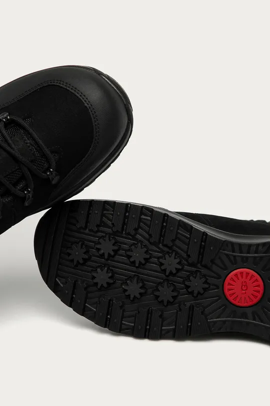 μαύρο UGG - Δερμάτινα παπούτσια Emmett Boot Mid