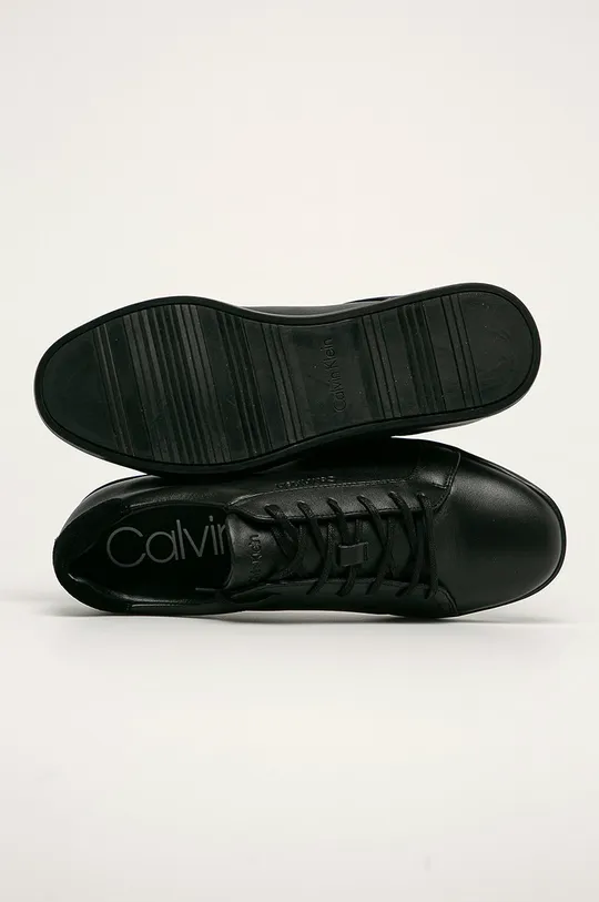 czarny Calvin Klein - Buty skórzane