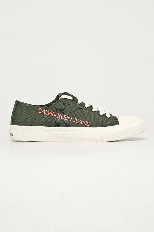zielony Calvin Klein Jeans - Tenisówki S0702.301 Męski