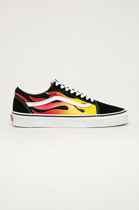 czarny Vans - Tenisówki Old Skool Flames Unisex