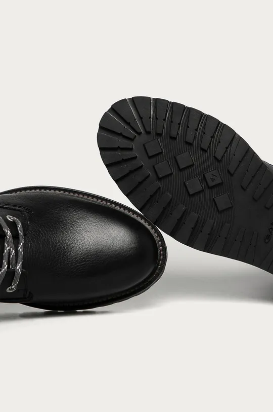 čierna Gant - Kožená obuv Roden