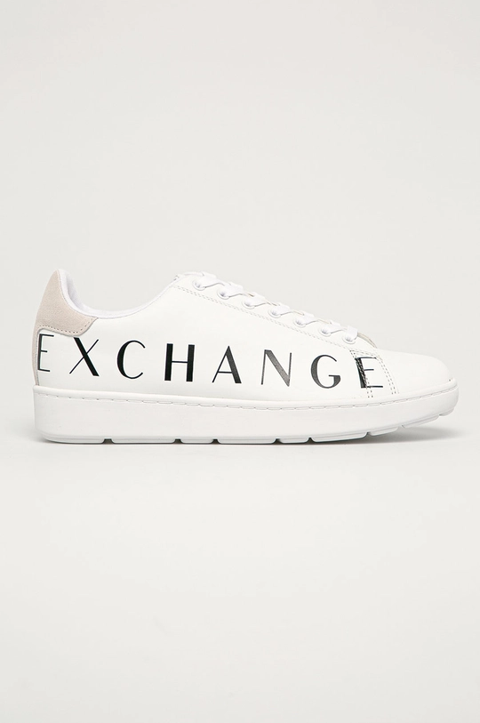 biały Armani Exchange - Buty XUX084.XCC65 Męski