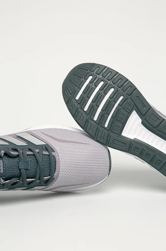 sivá adidas - Topánky Runfalcon FW5058