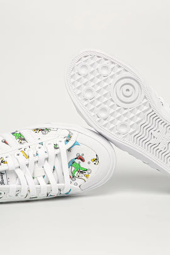 biela adidas Originals - Tenisky Nizza X Disney FW0645