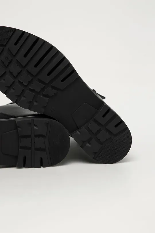 чёрный Trussardi Jeans - Кожаные ботинки