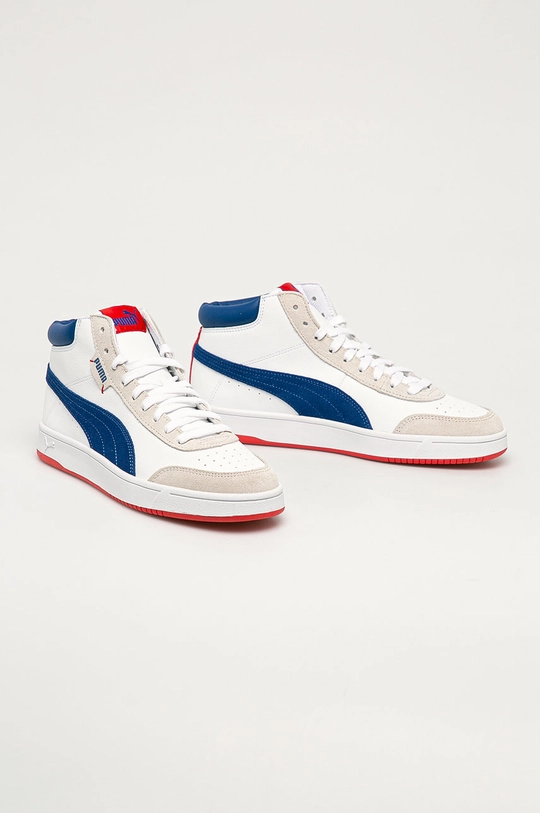 Puma - Topánky Court Legend SL Coll 373750 biela