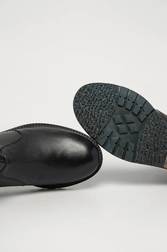 sivá Wrangler - Kožená obuv