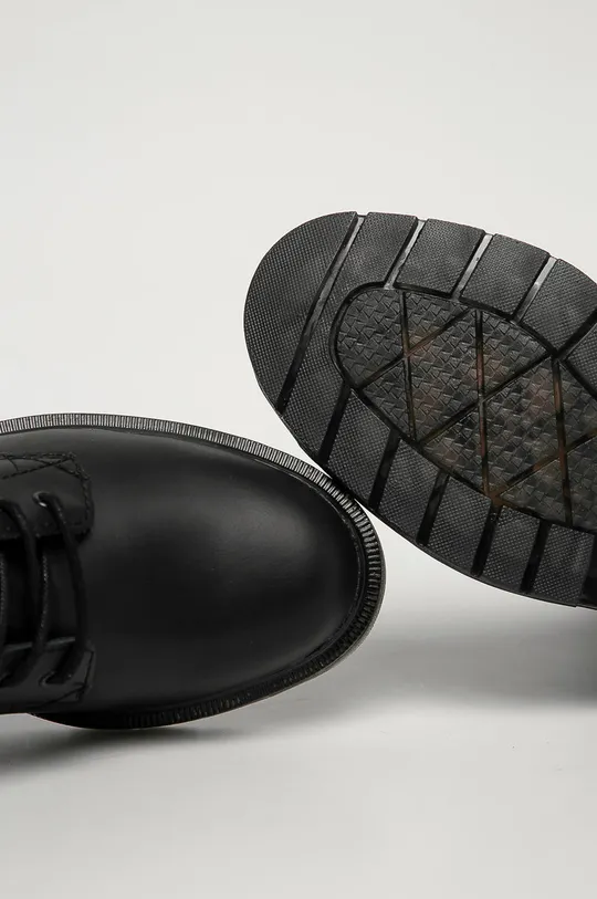 чорний Wrangler - Шкіряні черевики