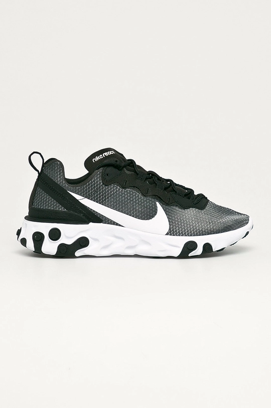 sivá Nike Sportswear - Topánky React Element 55 Pánsky