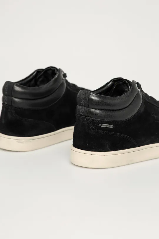 čierna Pepe Jeans - Semišové topánky Basic