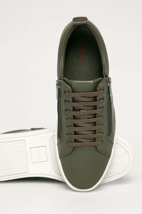zelená Hugo - Kožená obuv