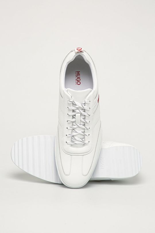 bílá Hugo - Kožené boty