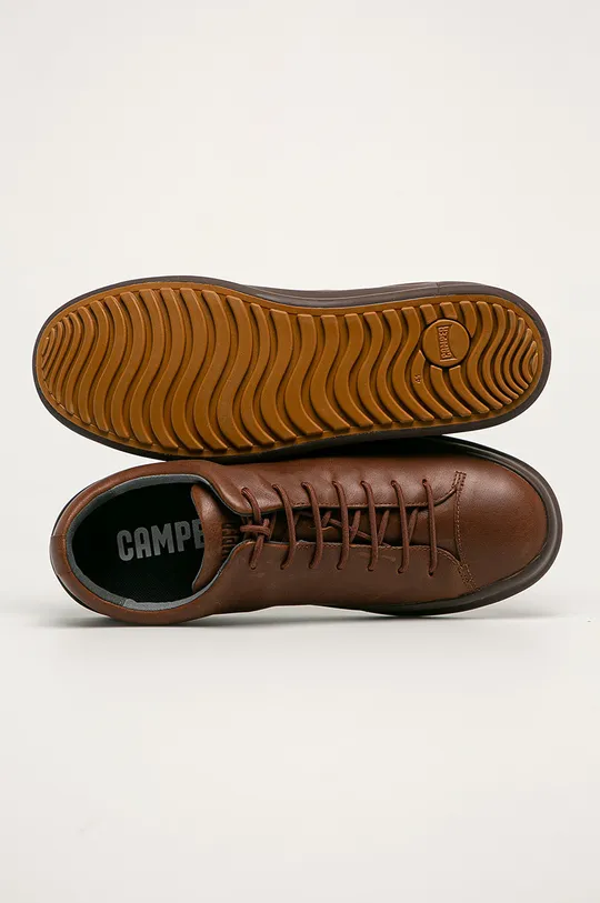 коричневий Camper - Шкіряні черевики Chasis Sport