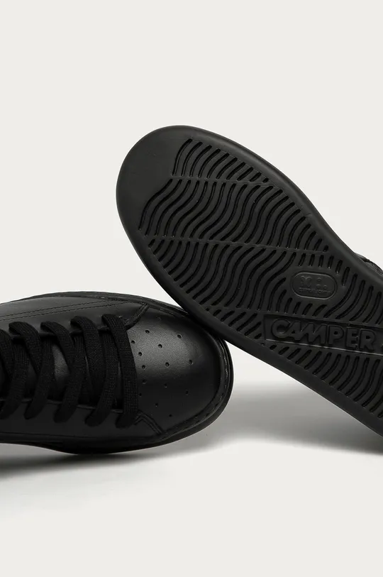 чорний Camper - Шкіряні черевики Runner Four