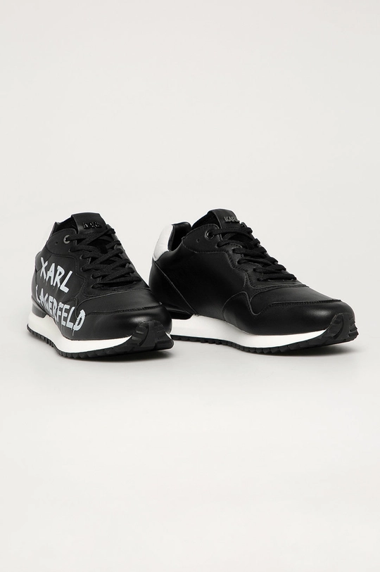 Karl Lagerfeld - Buty skórzane KL52915.001 czarny