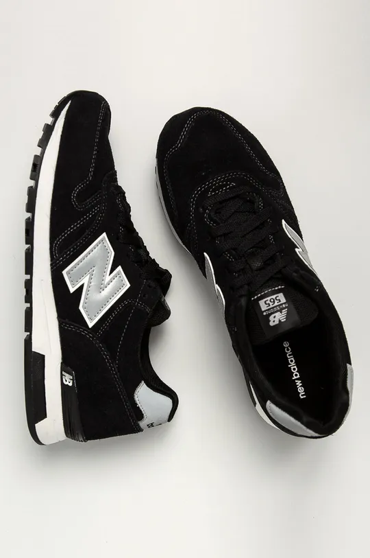 čierna New Balance - Topánky ML565BK