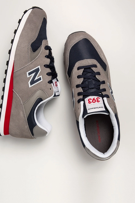 szary New Balance - Buty ML393SH1