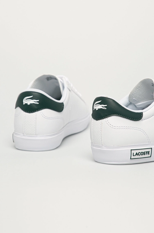 Lacoste - Buty skórzane Powercourt 740SMA00601R5 Cholewka: Skóra naturalna, Wnętrze: Materiał tekstylny, Podeszwa: Materiał syntetyczny