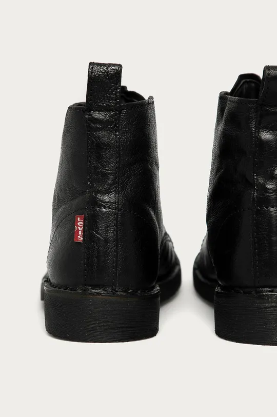 чорний Levi's - Шкіряні черевики