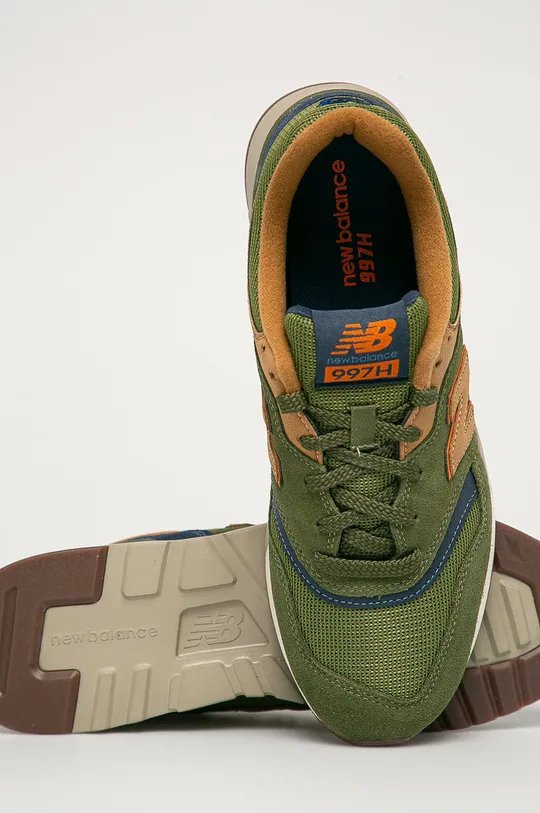 zöld New Balance - Cipő CM997HFU
