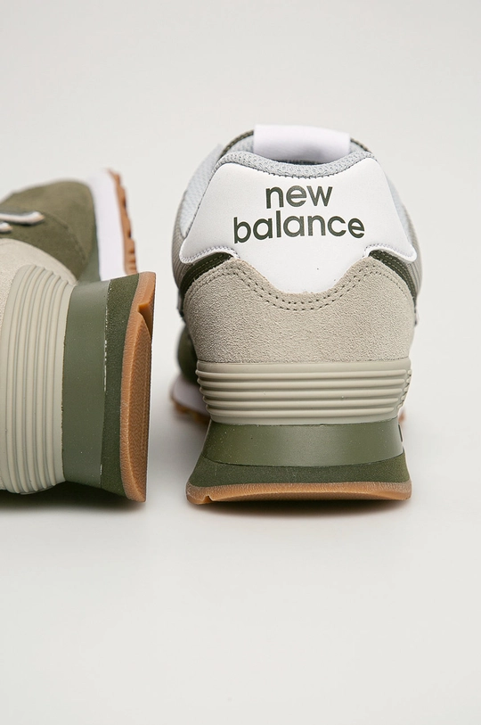 New Balance - Cipő ML574GRF  Szár: textil, szarvasbőr Belseje: textil Talp: szintetikus anyag