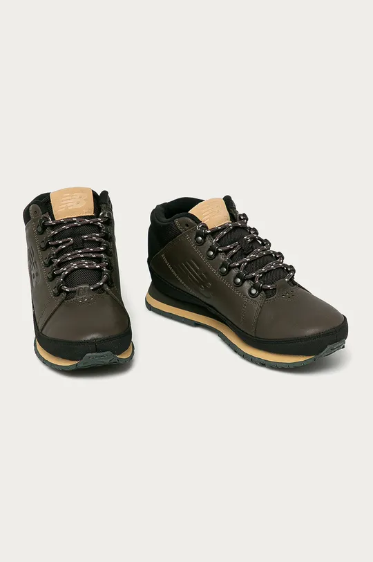 New Balance - Kožená obuv H754OB hnedá