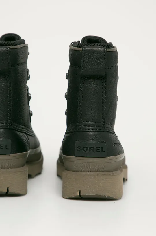 чёрный Sorel Кожаные ботинки Caribou Street WP