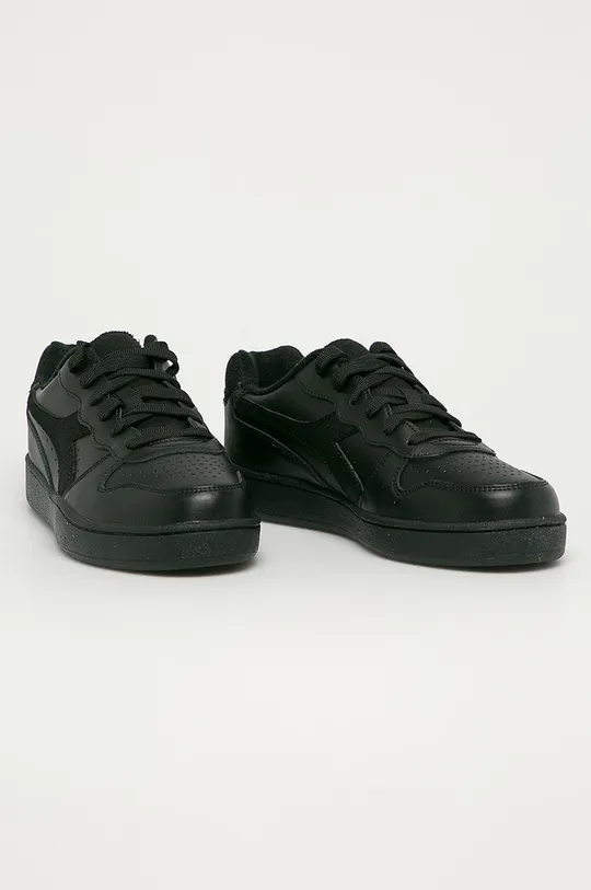 Diadora - Шкіряні черевики Mi Basket Low чорний