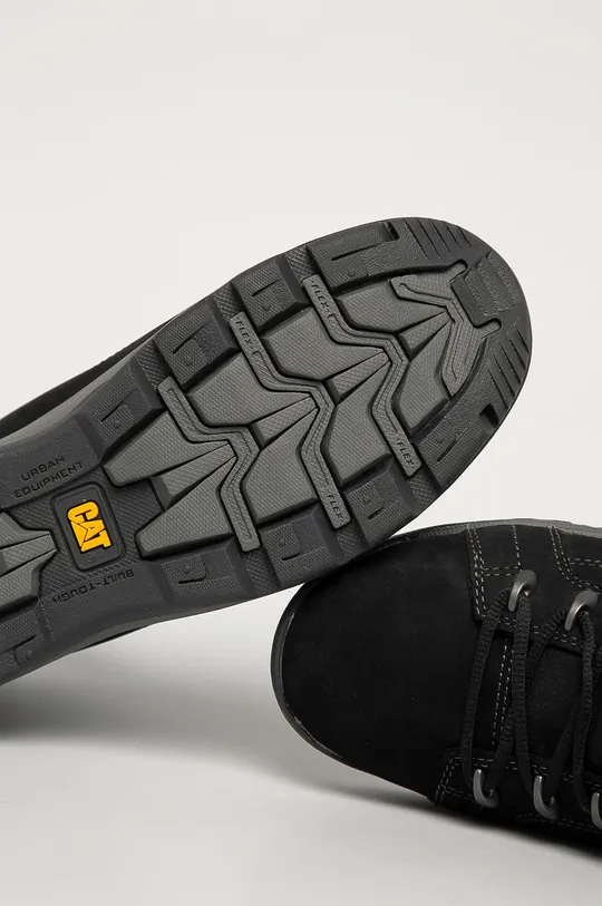 crna Caterpillar - Cipele od brušene kože Supersede