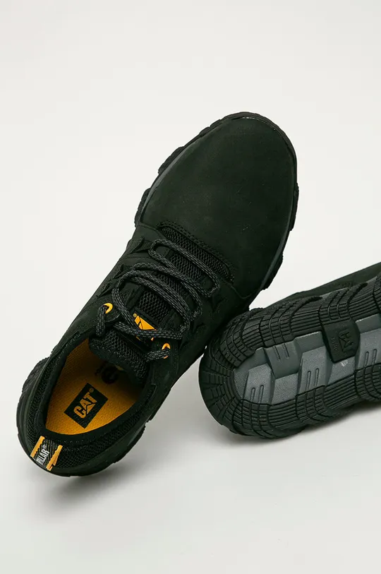 fekete Caterpillar - Bőr cipő Electroplate