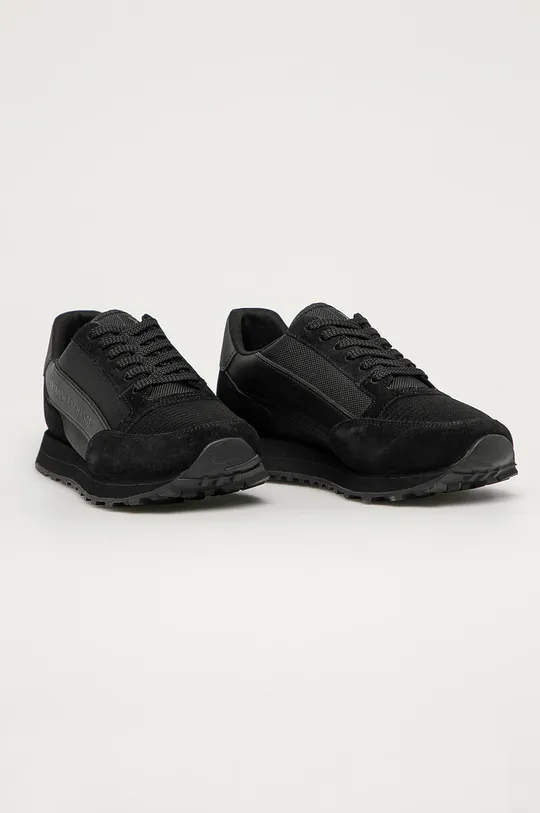 Παπούτσια Armani Exchange μαύρο