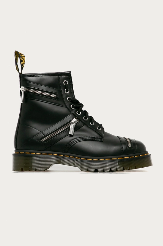 чёрный Dr. Martens - Кожаные ботинки 1460 Bex zip Мужской